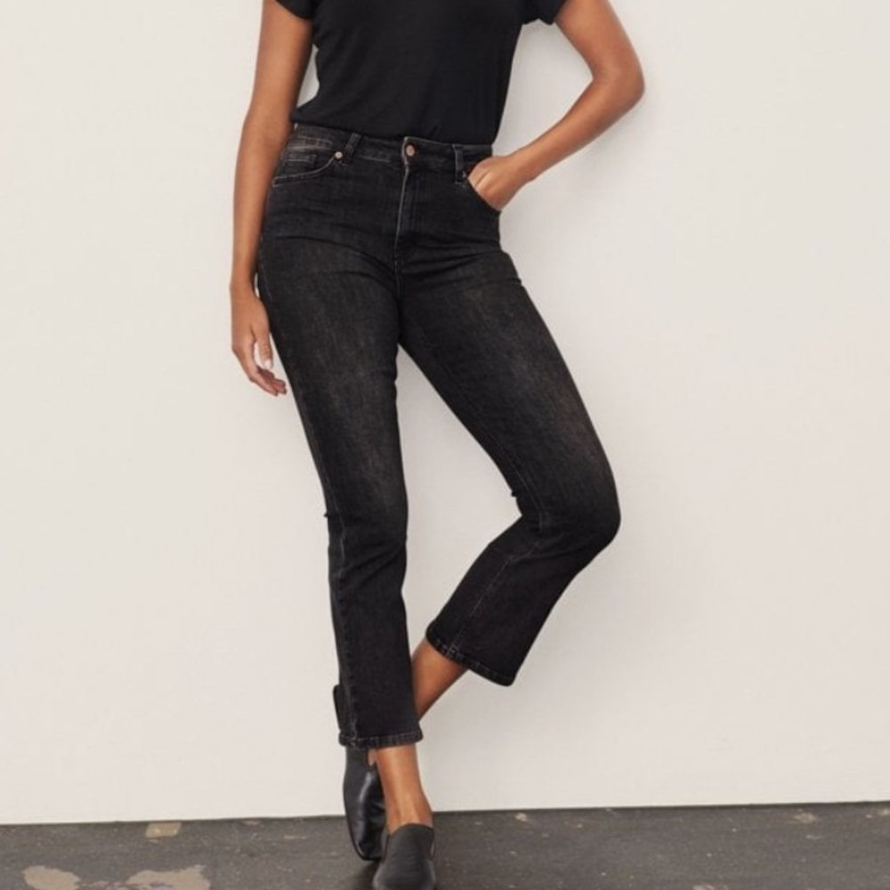Part Two cropped boot leg jeans 29” high waist. New.